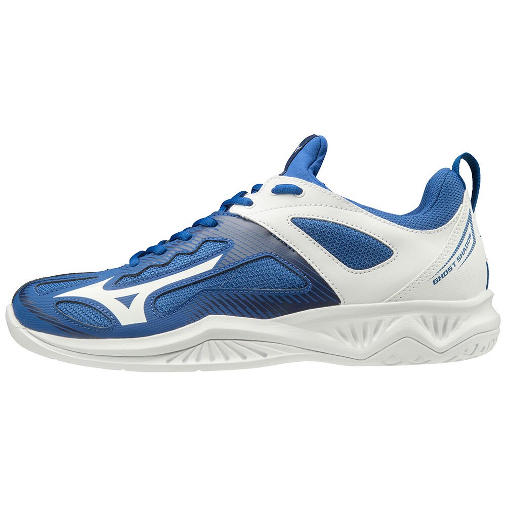 Mizuno Women's Handball Shoes Blue/White/Blue Ghost Shadow Shoes - X1GA198006